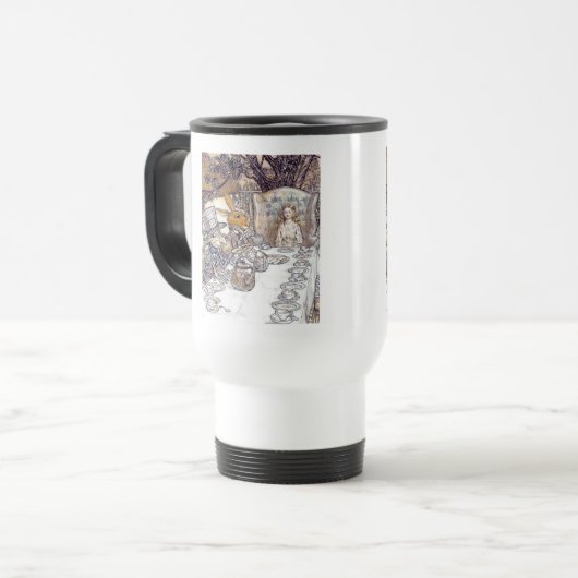 Alice's Adventures in Wonderland , Arthur Rackham Reisbeker (Voorkant links)