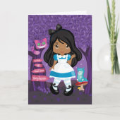 Alice's Adventures in Wonderland Carte personnalis (Devant)