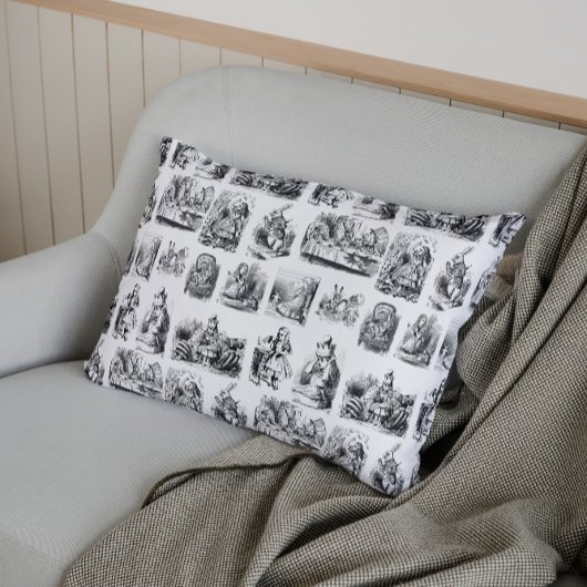  Alice's Adventures in Wonderland Pattern Kussensloop