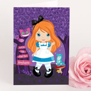 Alice's avonturen in Wonderland Persoonlijke kaart