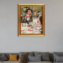 Alice's avonturen in Wonderland Tea Party 