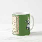 Alice's avonturen onder de grond koffiemok (Voorkant rechts)