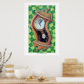Alice's klok poster (Keuken)