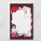 Alice's Notes Briefpapier (Voorkant / Achterkant)