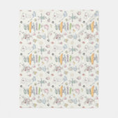 Alice's Tea Party Fleece Deken (Voorkant)