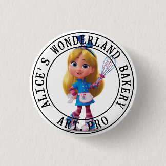 Alice's Wonderland Bakery Ronde Button 3,2 Cm