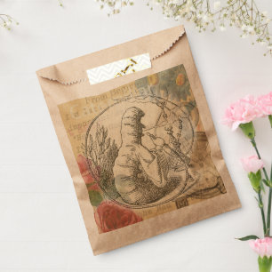 Alice's Wonderland Rups: Originele Tenniel Bedankzakje