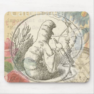 Alice's Wonderland Rups: Originele Tenniel Muismat