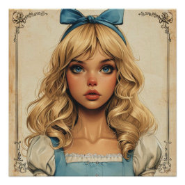 Alice's Wonderland Whimsy: Wonderland Whimsy wordt Perfect Poster
