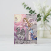 Alicia - Angel Briefkaart (Staand voorkant)