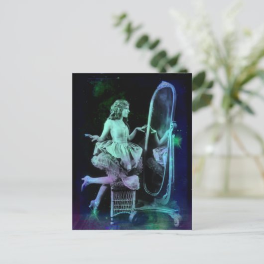 Alicia - Blue Green Dream Briefkaart (Staand voorkant)