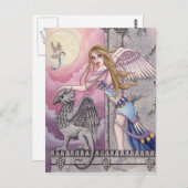 Alicia - Carte postale Angel (Devant / Derrière)