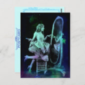 Alicia - Carte postale Blue Green Dream (Devant / Derrière)