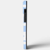 Alicia - Pois mignon Pastel coque iphone bleu (Verso / Gauche)