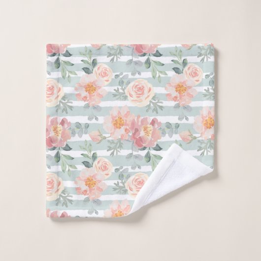 Alicia Roos Stripe Pattern Bad Handdoek (Wasdoekje)