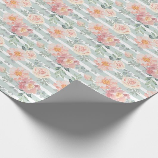 Alicia Roos Stripe Pattern Cadeaupapier (Hoek)