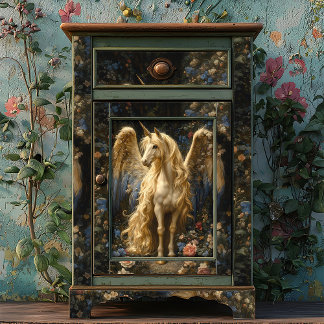  Alicorn Forest Eenhoorn Decoupage Craft Tissuepapier