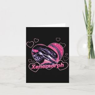 Alien 3 Valentijnsdag Verliefde Xenomorph Hart Rtr Kaart