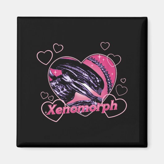 Alien 3 Valentine's Day Loving Xenomorph Heart Rtr Magneet (Voorkant)