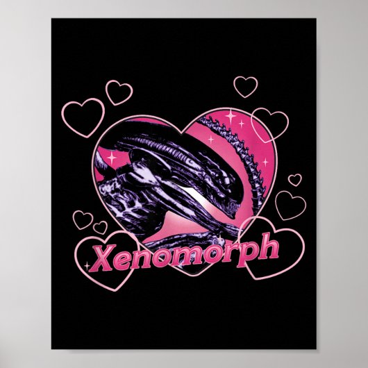 Alien 3 Valentine's Day Loving Xenomorph Heart Rtr Poster (Voorkant)
