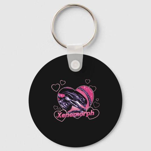 Alien 3 Valentine's Day Loving Xenomorph Heart Rtr Sleutelhanger (Voorkant)