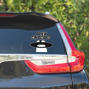 ALIEN À BORD DE VOITURE GROG DECAL STICKER