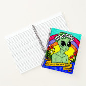 ALIEN à mignon pour ce carnet de planète (Intérieur)