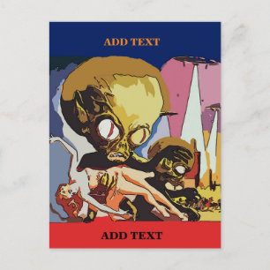 Alien Abducteurs modifier du texte, carte