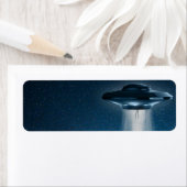 Alien Abduction-ADRESETIKETTEN Etiket (Insitu)