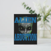 Alien Abduction Briefkaart (Staand voorkant)