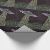 Alien Abduction Cadeaupapier (Hoek)