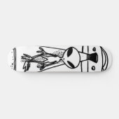 Alien Abduction Custom Pro Long Board Skateboard (Horizontaal)