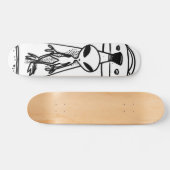 Alien Abduction Custom Pro Long Board Skateboard (Horizontaal)