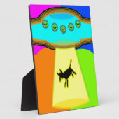 Alien Abduction Fotoplaat (Zijkant)