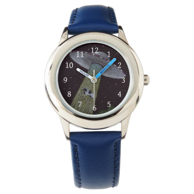 Alien Abduction Horloge (Voorkant)