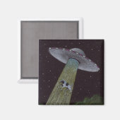Alien Abduction Magneet (Voorkant / Achterkant)
