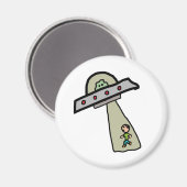 Alien Abduction Magneet (Voorkant / Achterkant)