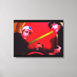 Alien Abduction Nachtmerrie Canvas Afdruk