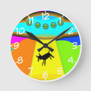 Alien Abduction Ronde Klok