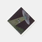 Alien Abduction Servetten (Hoek)