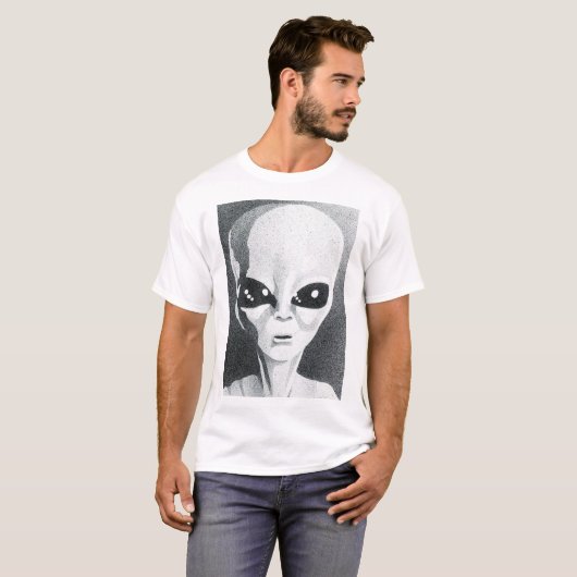 Alien Abduction Shirt (Voorkant volledig)