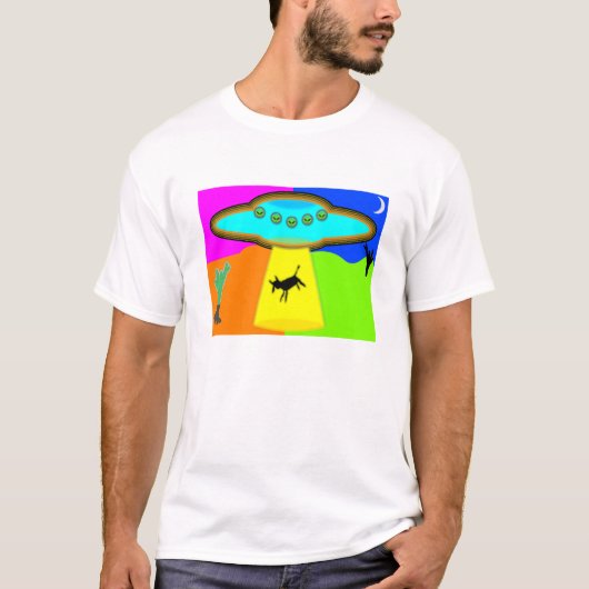 Alien Abduction T-shirt (Voorkant)