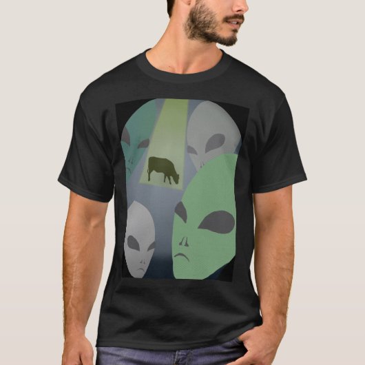 Alien Abduction T-shirt (Voorkant)