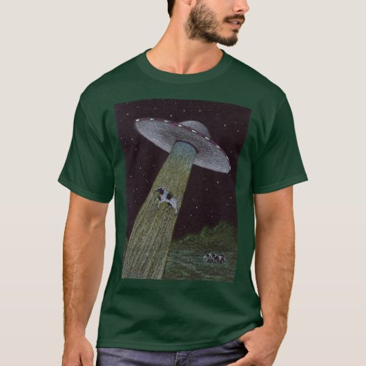 Alien Abduction T-shirt (Voorkant)