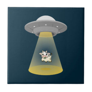 Alien Abduction Tegeltje