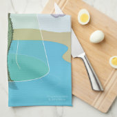 Alien Abduction Trauma Kitchen Towel Theedoek (Quarter Fold)