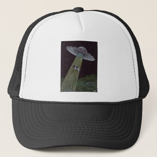 Alien Abduction Trucker Pet (Voorkant)