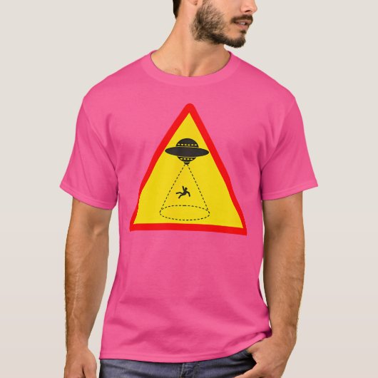 Alien Abduction UFO T-shirt (Voorkant)