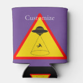 Alien Abduction UFO Thunder_Cove Blikjeskoeler (Achterkant)