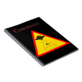 Alien Abduction UFO Thunder_Cove Notitieboek (Rechterzijde)